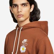 Nike Erkek Kahverengi Kapüşonlu Sweatshirt