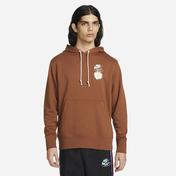 Nike Erkek Kahverengi Kapüşonlu Sweatshirt