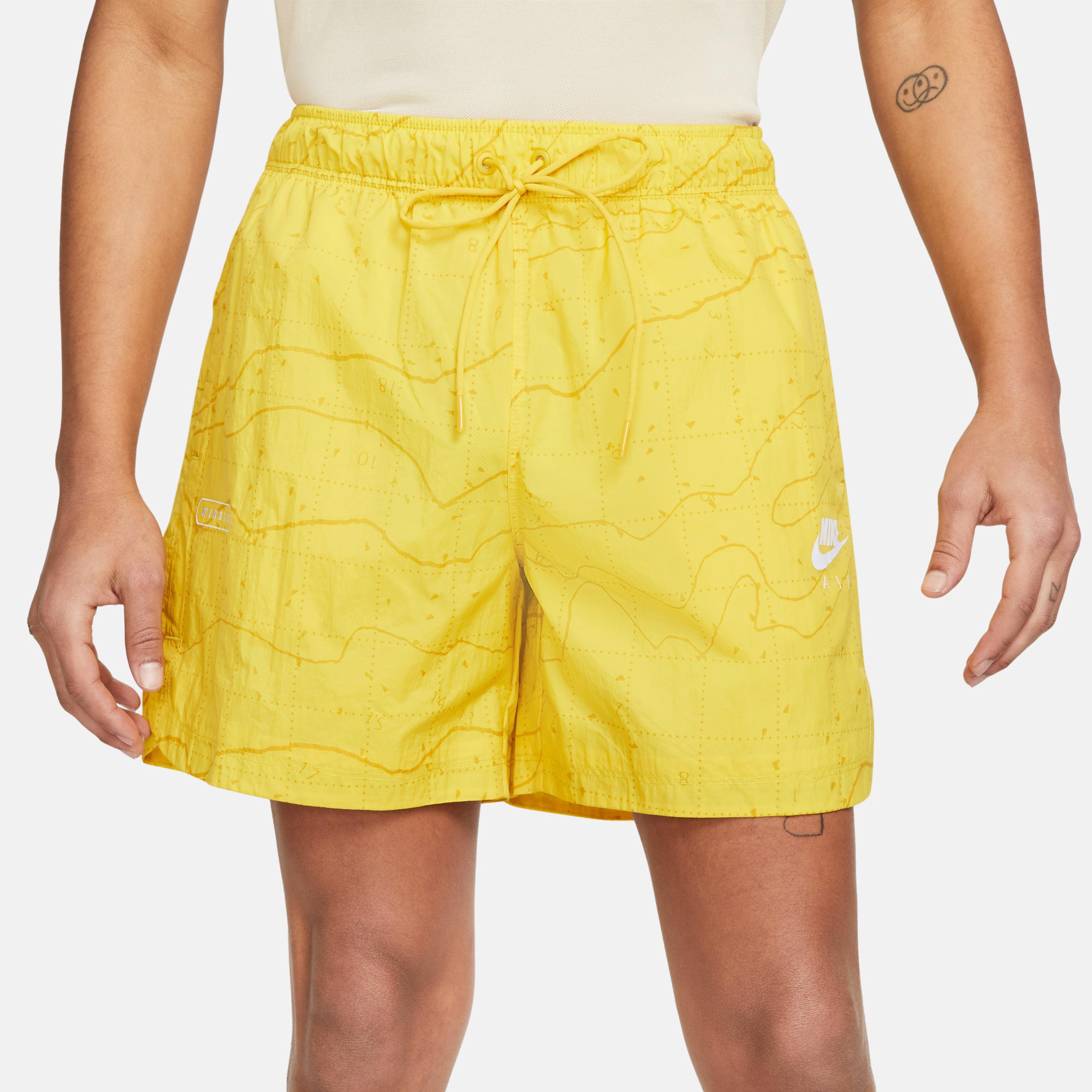 Nike Air Erkek Sarı Şort