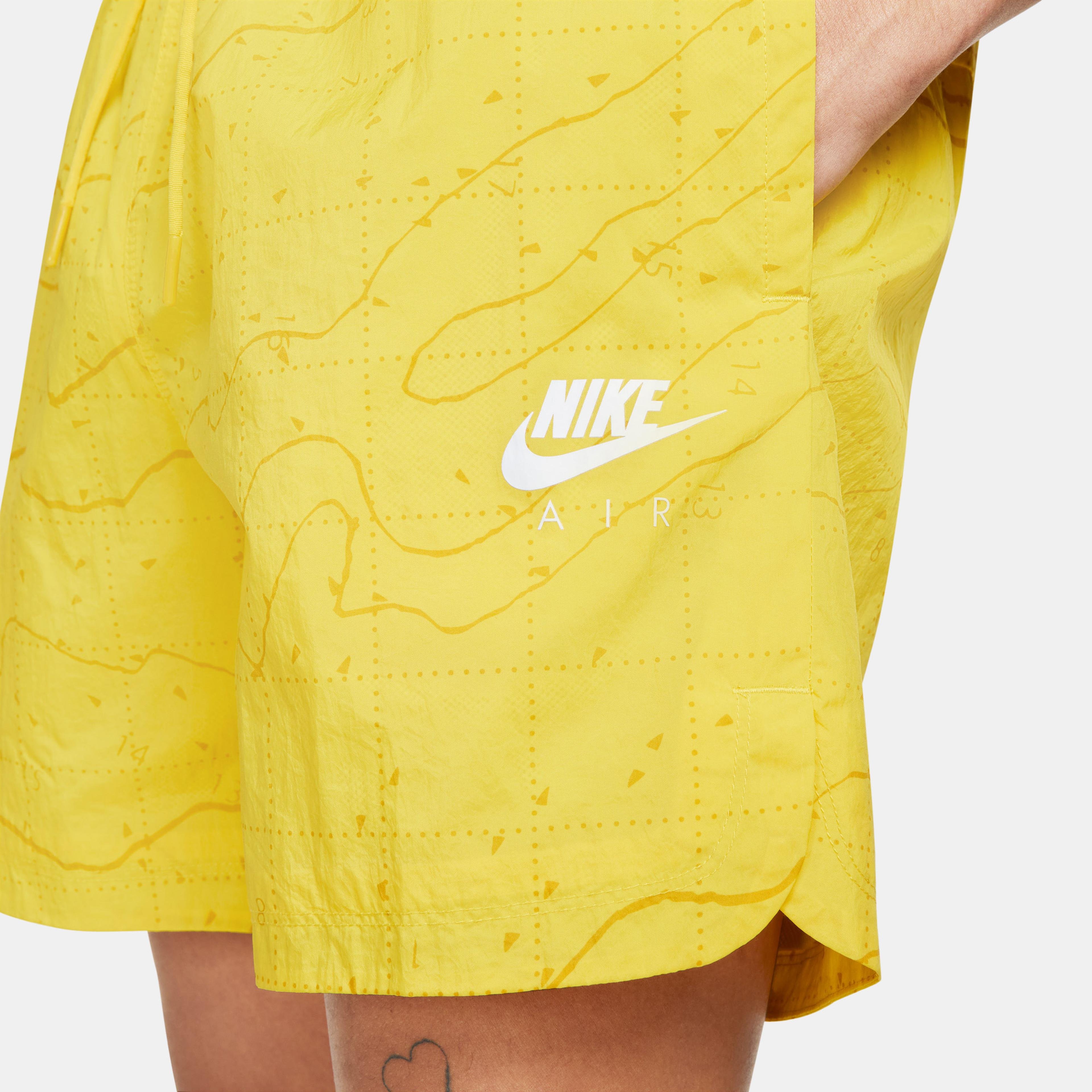 Nike Air Erkek Sarı Şort