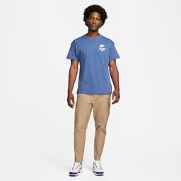 Nike Authorised Erkek Mavi T-Shirt