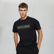 Skechers Graphic Big Logo Erkek Siyah T-Shirt