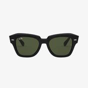 Ray-Ban State Street Unisex Siyah Güneş Gözlüğü