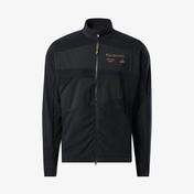 Reebok Vector Erkek Siyah Fermuarlı Ceket