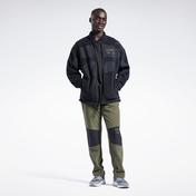 Reebok Vector Erkek Siyah Fermuarlı Ceket