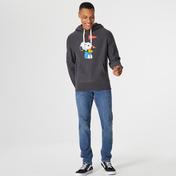 Champion X Peanuts Erkek Siyah Sweatshirt