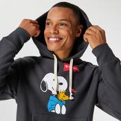 Champion X Peanuts Erkek Siyah Sweatshirt
