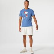Champion X Peanuts Erkek Mavi T-Shirt