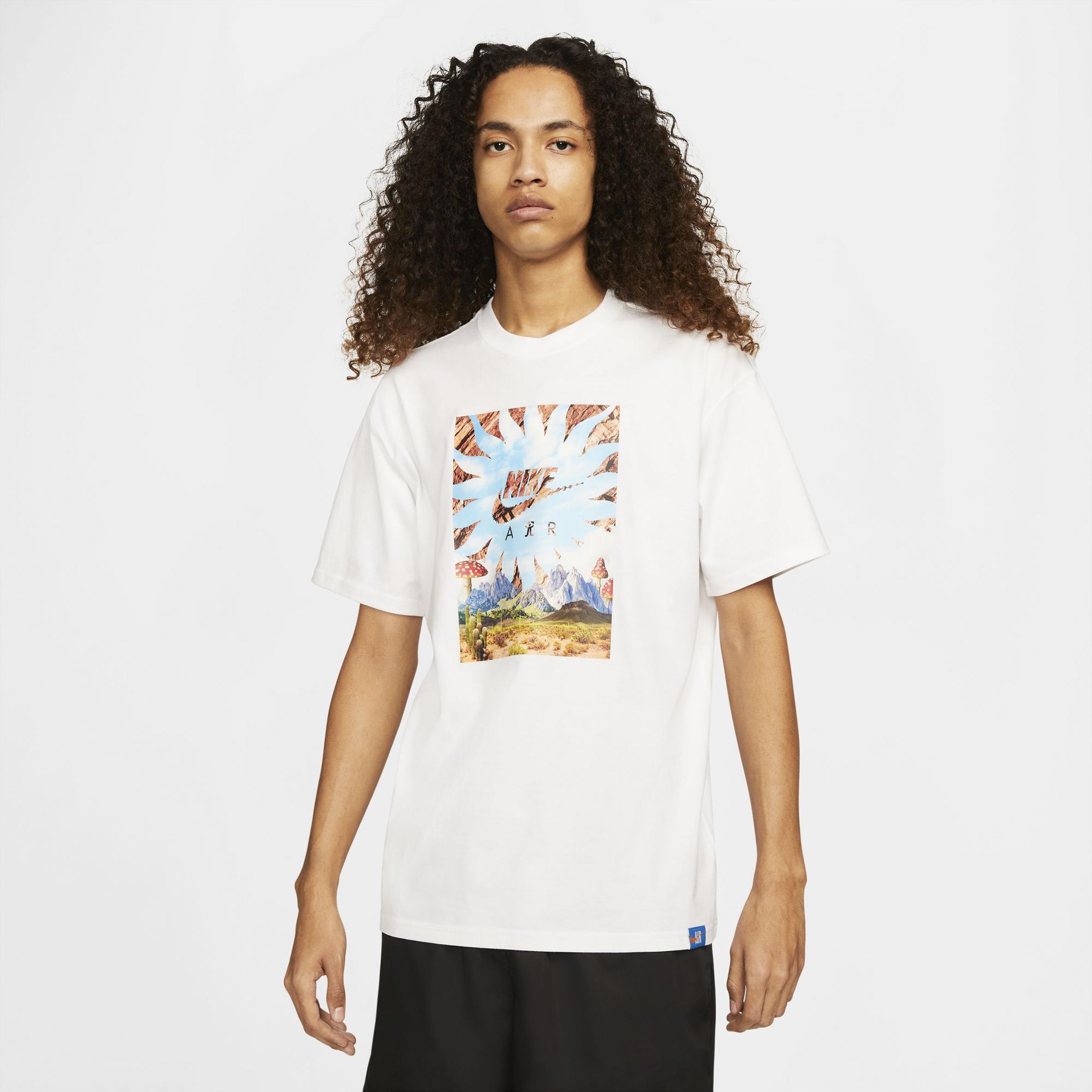 Nike Sportswear Max90 Erkek Beyaz T-shirt