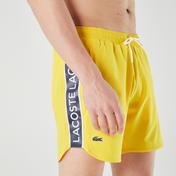 Lacoste Erkek Baskılı Sarı Mayo Şort