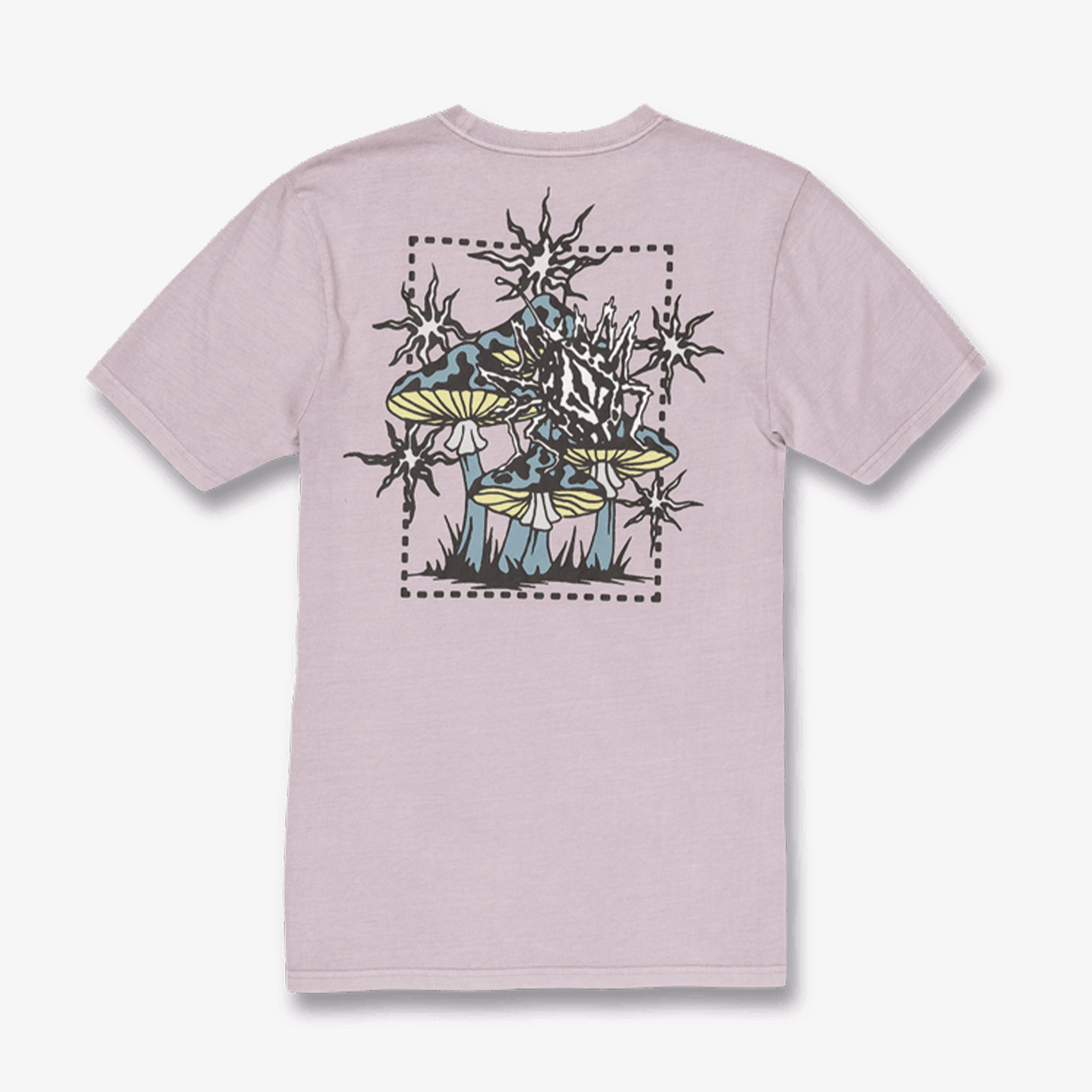 Volcom Widgets Erkek Mor T-Shirt