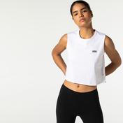 Vans Junior V Muscle Crop Kadın Beyaz T-Shirt