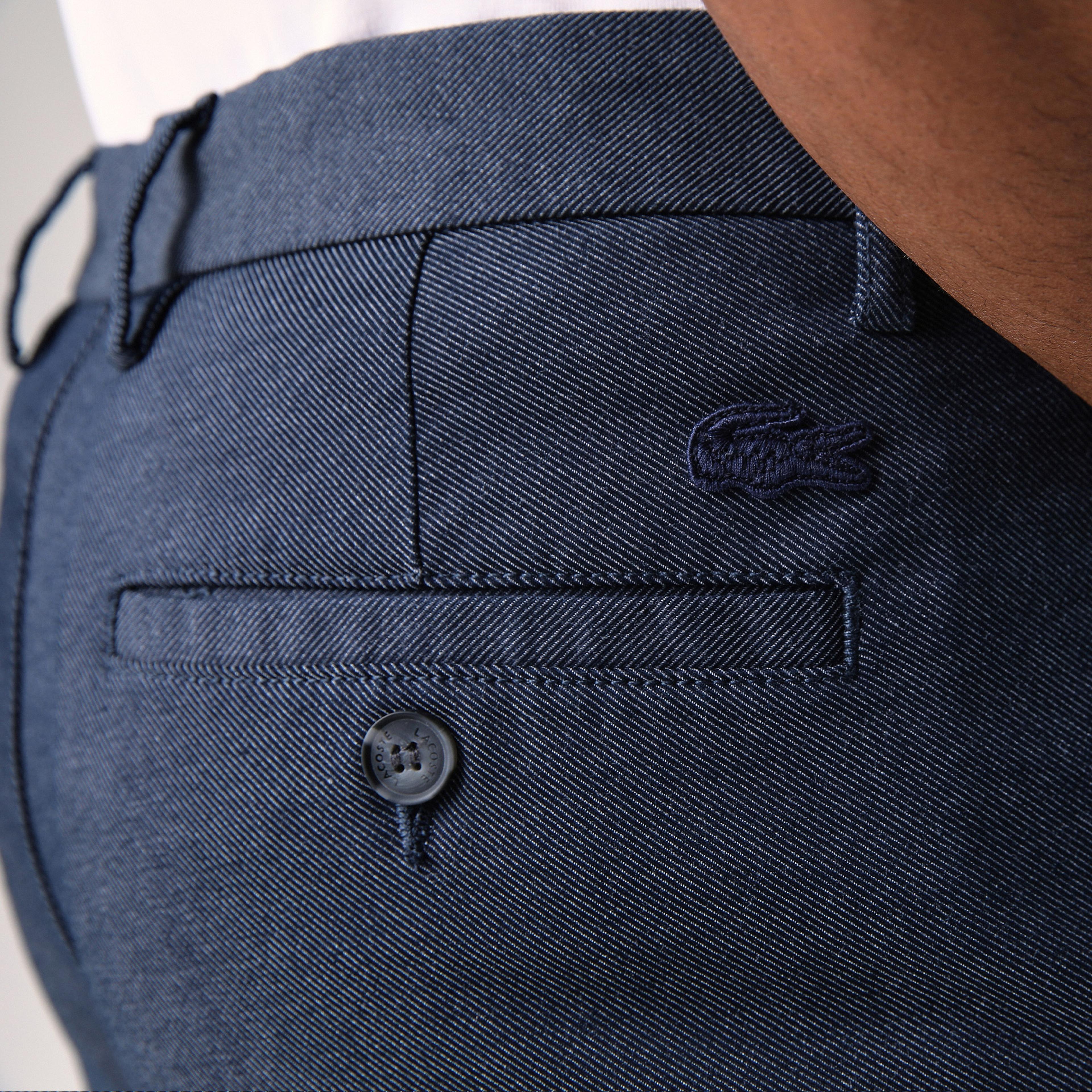 Lacoste Erkek Slim Fit Lacivert Bermuda Şort