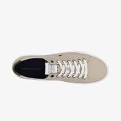Tommy Hilfiger Core Corporate Canvas Erkek Bej Sneaker