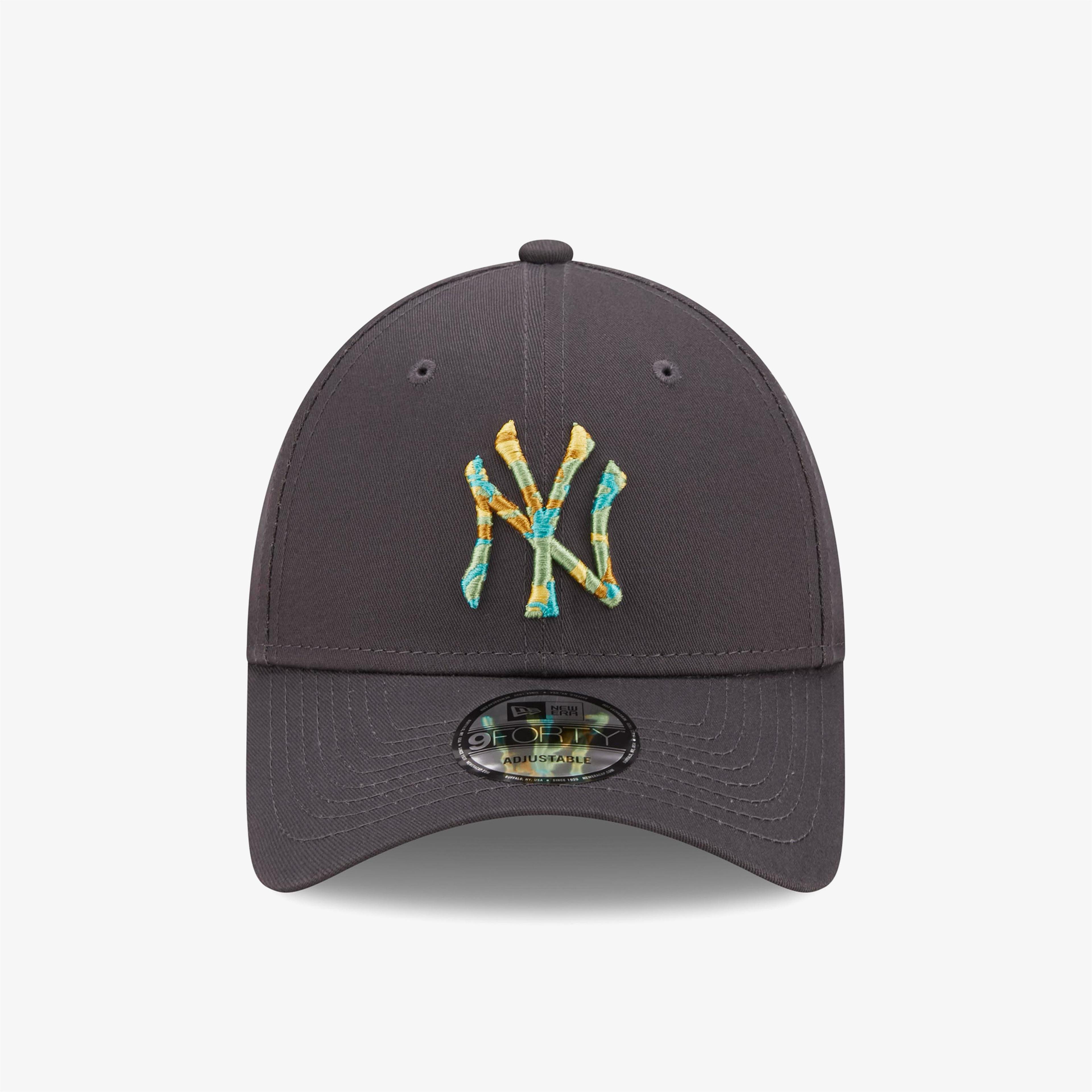 New Era New York Yankees MLB Unisex Gri Şapka