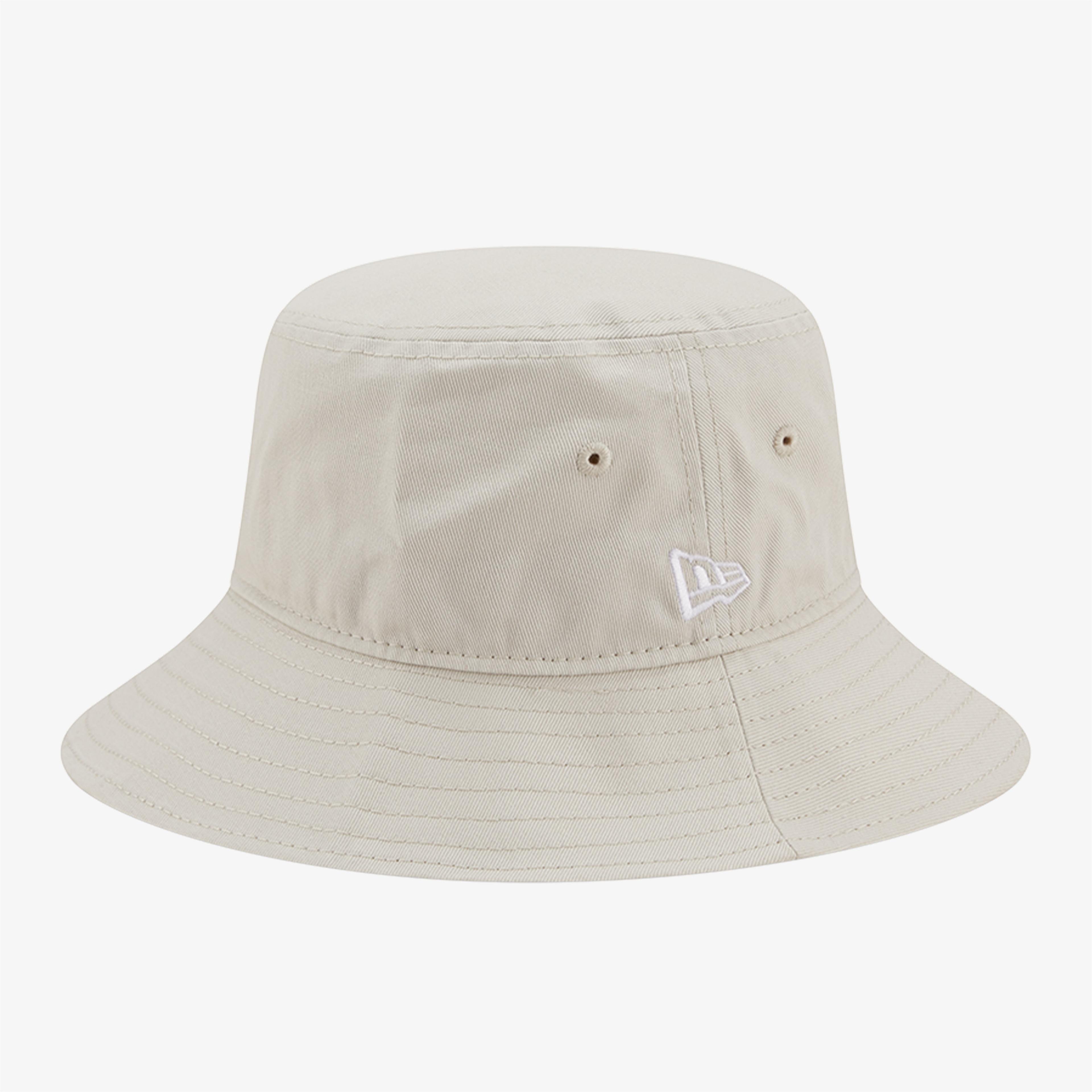 New Era Ne Essential Unisex Krem Bucket Şapka