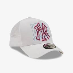 New Era New York Yankees Logo A-Frame Unisex Beyaz Şapka