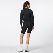 Converse Twisted Knits Cut Out Top Kadın Siyah Sweatshirt