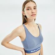 Nautica Slim Fit Kadın Mavi T-shirt