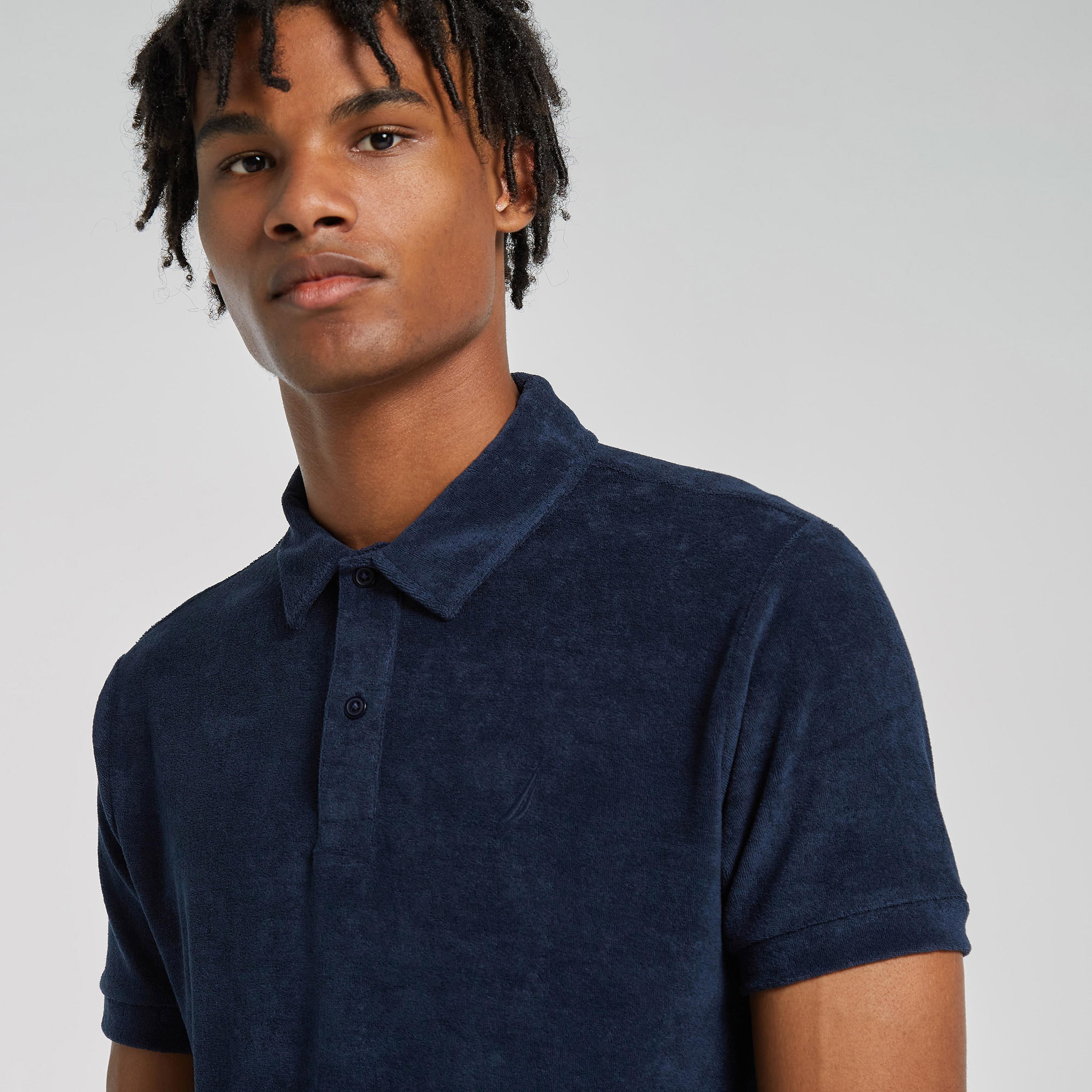 Nautica Classic Fit Erkek Lacivert Polo