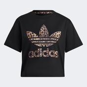 adidas Logo Kadın Siyah T-Shirt