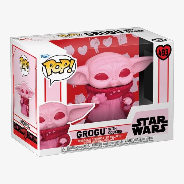 Funko Star Wars: Valentines Grogu Unisex Renkli Figür