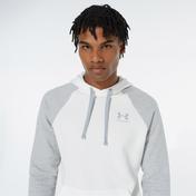 Under Armour Rival Fleece Colorblock Erkek Bej Hoodie