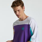 Nautica Erkek Mor Oversize Kısa Kollu T-Shirt