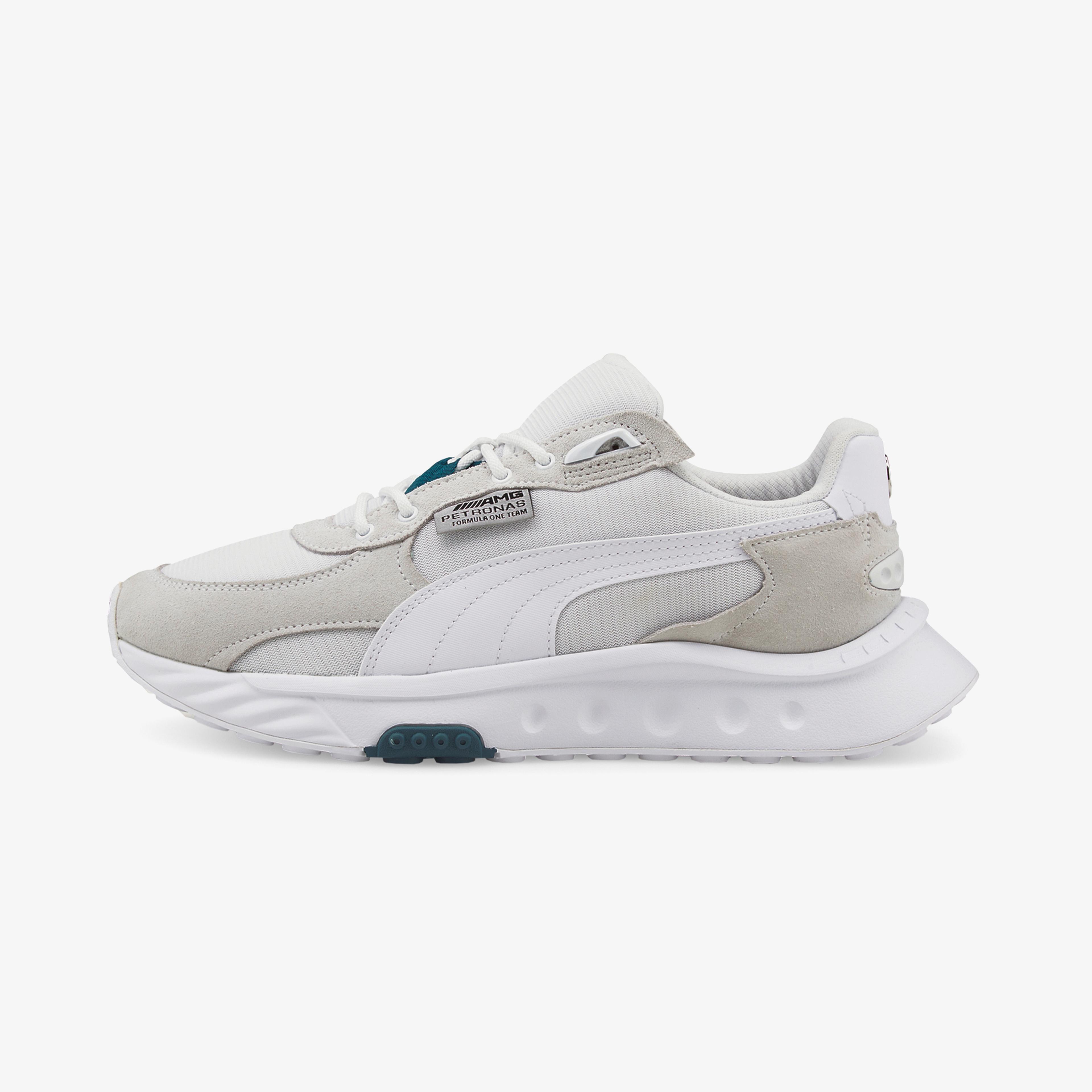 Puma MAPF1 Wild Rider Erkek Beyaz Spor Ayakkabı