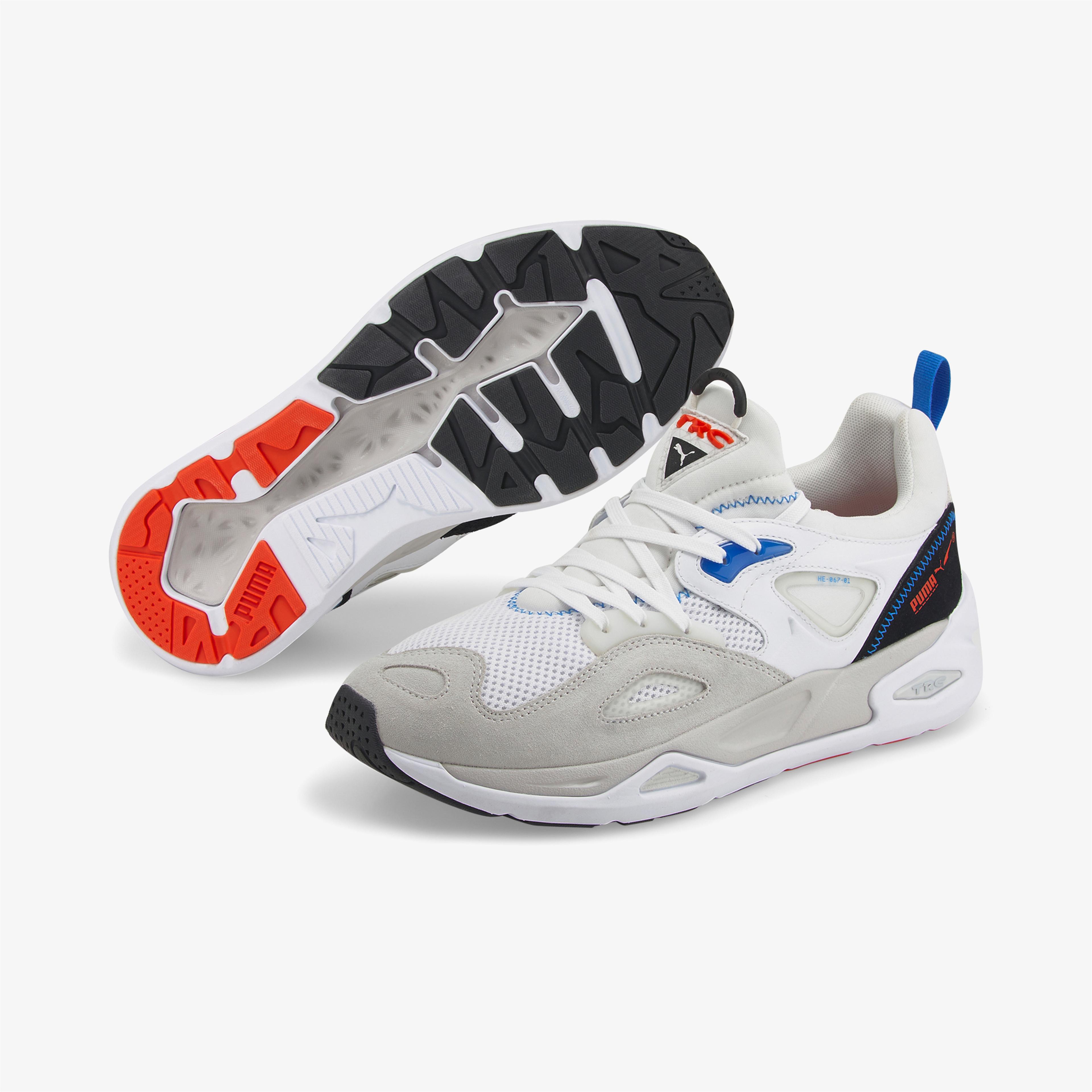 Puma TRC Blaze Erkek Beyaz Spor Ayakkabı