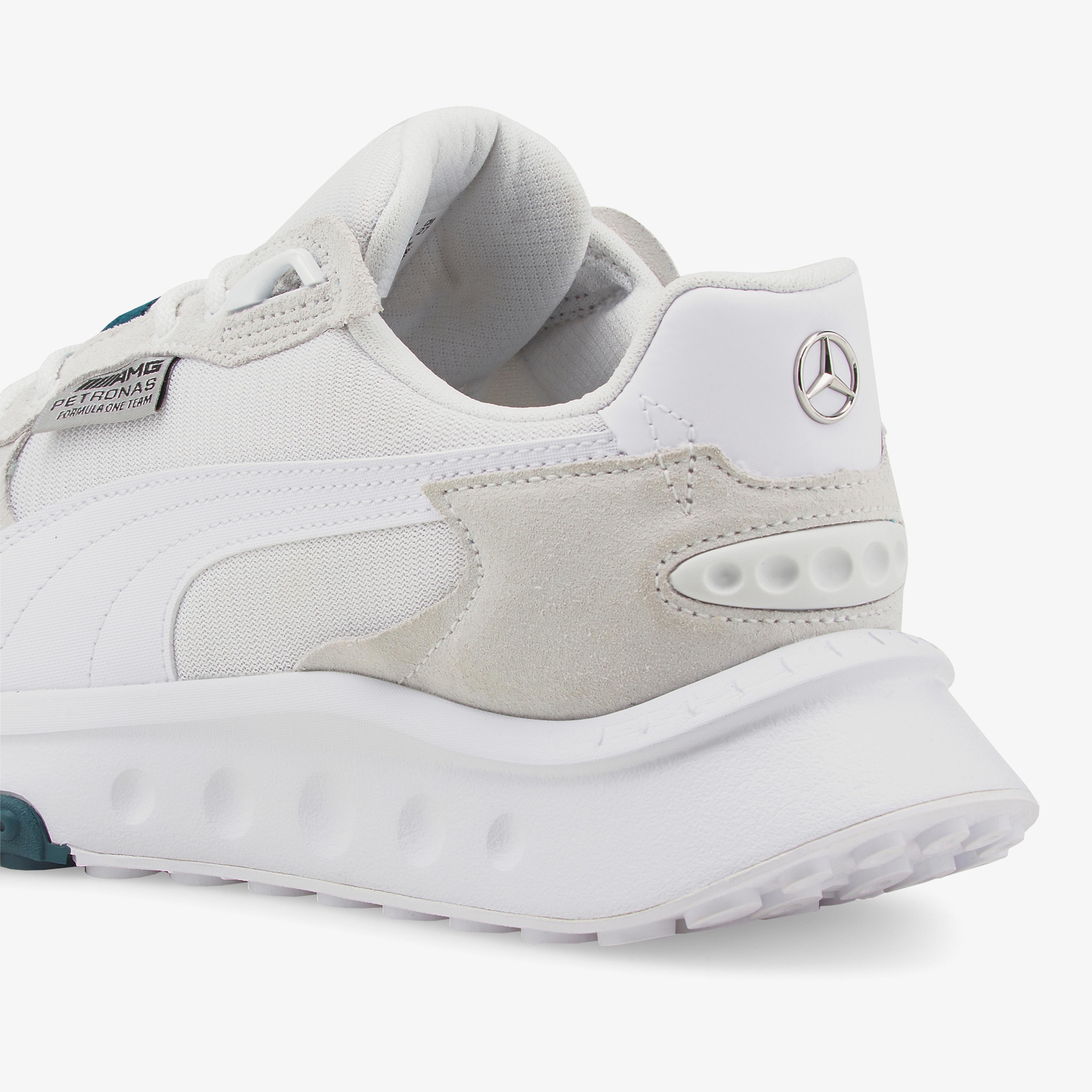 Puma MAPF1 Wild Rider Erkek Beyaz Spor Ayakkabı