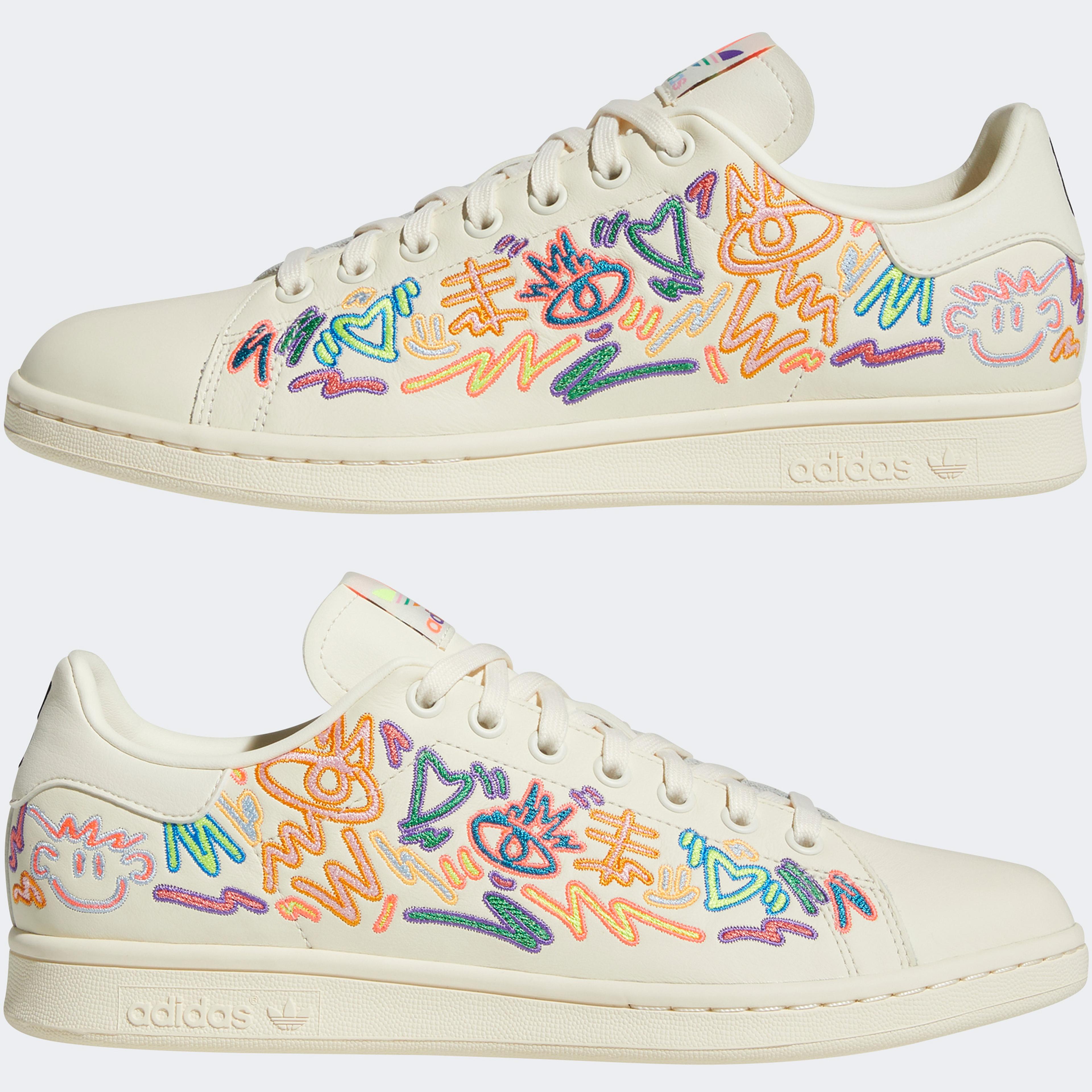adidas Stan Smith Pride Unisex Beyaz Sneaker