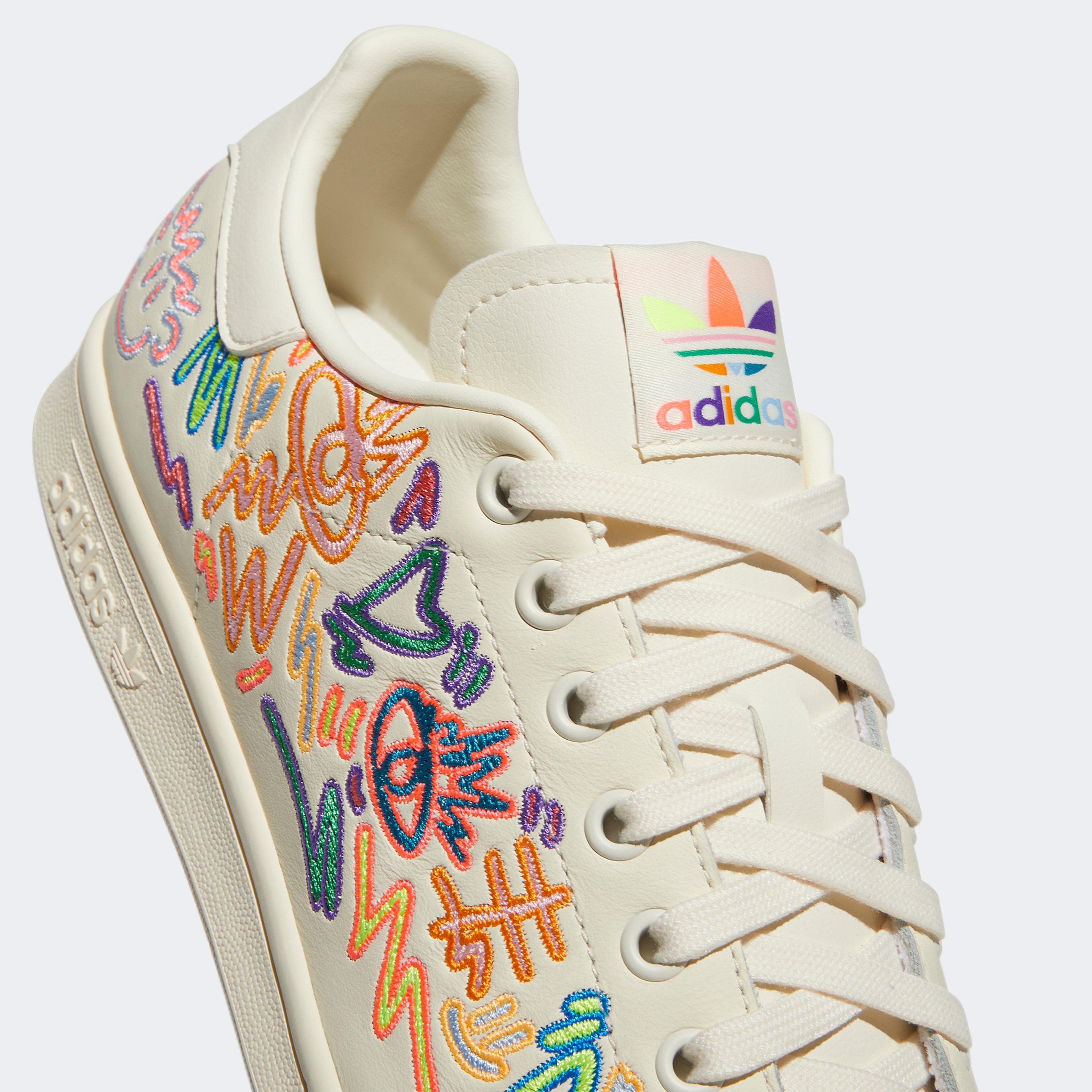 adidas Stan Smith Pride Unisex Beyaz Sneaker