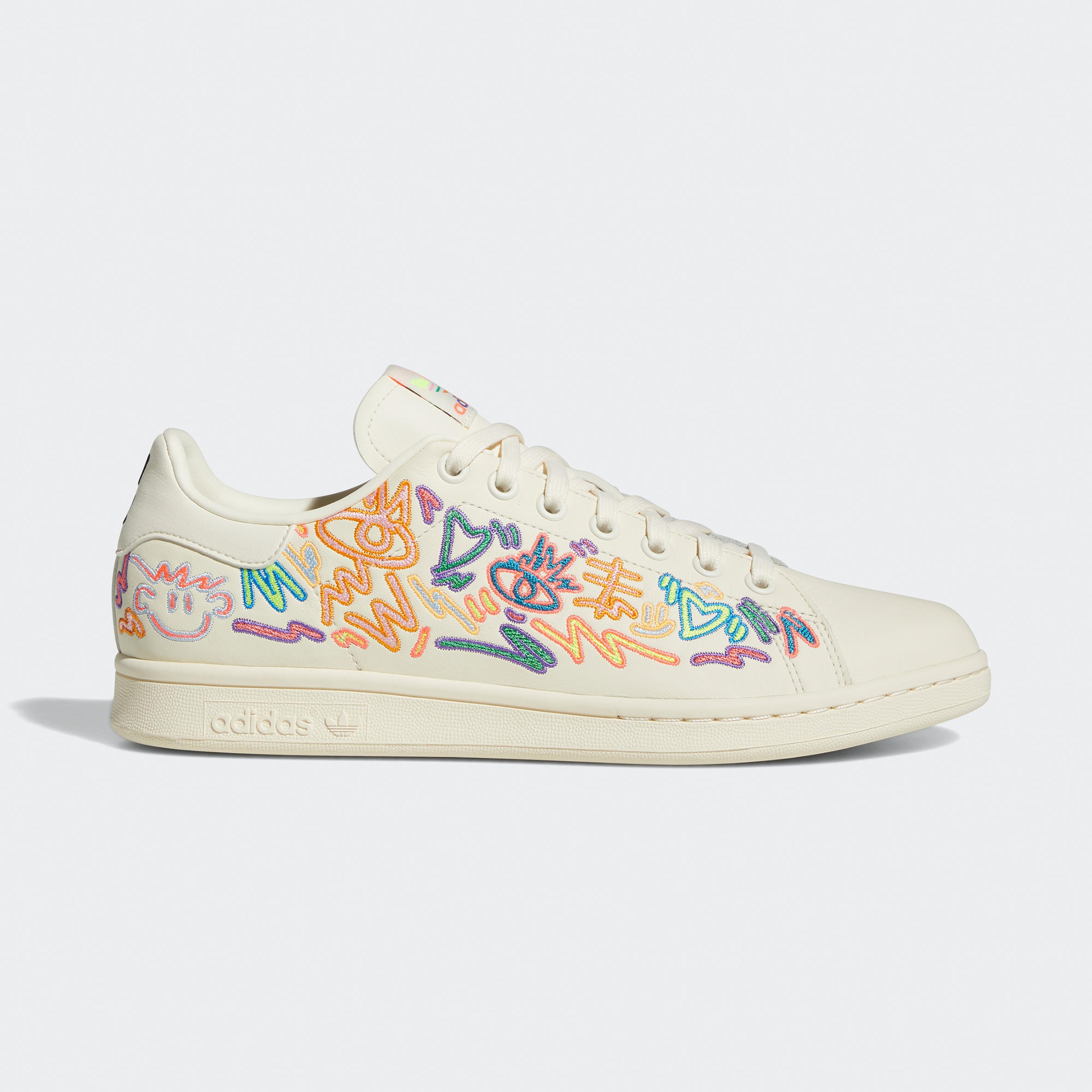 adidas Stan Smith Pride Unisex Beyaz Sneaker
