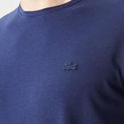 Lacoste Erkek Regular Fit Bisiklet Yaka Lacivert T-Shirt