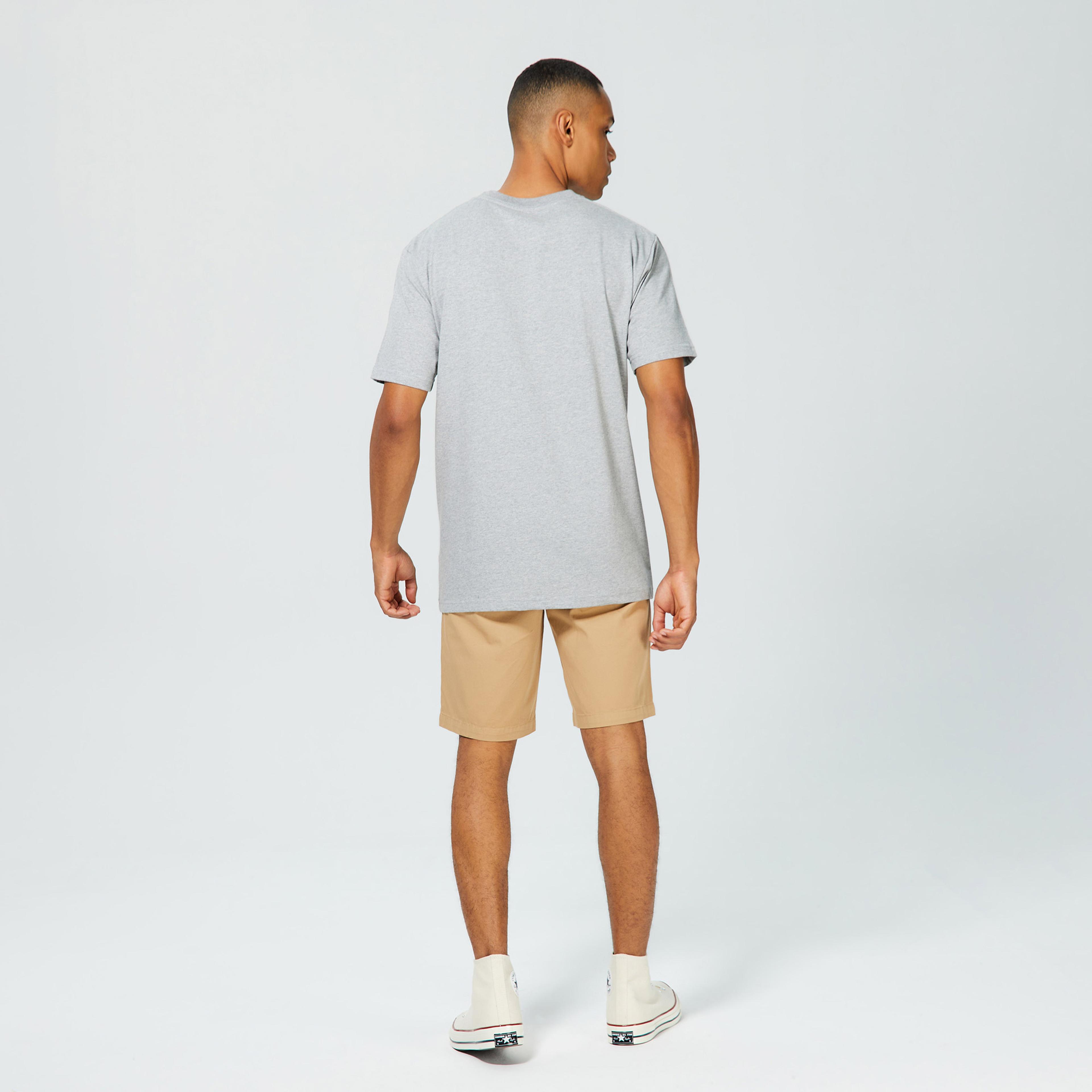 DC Star Pilot Hss Erkek Gri T-Shirt