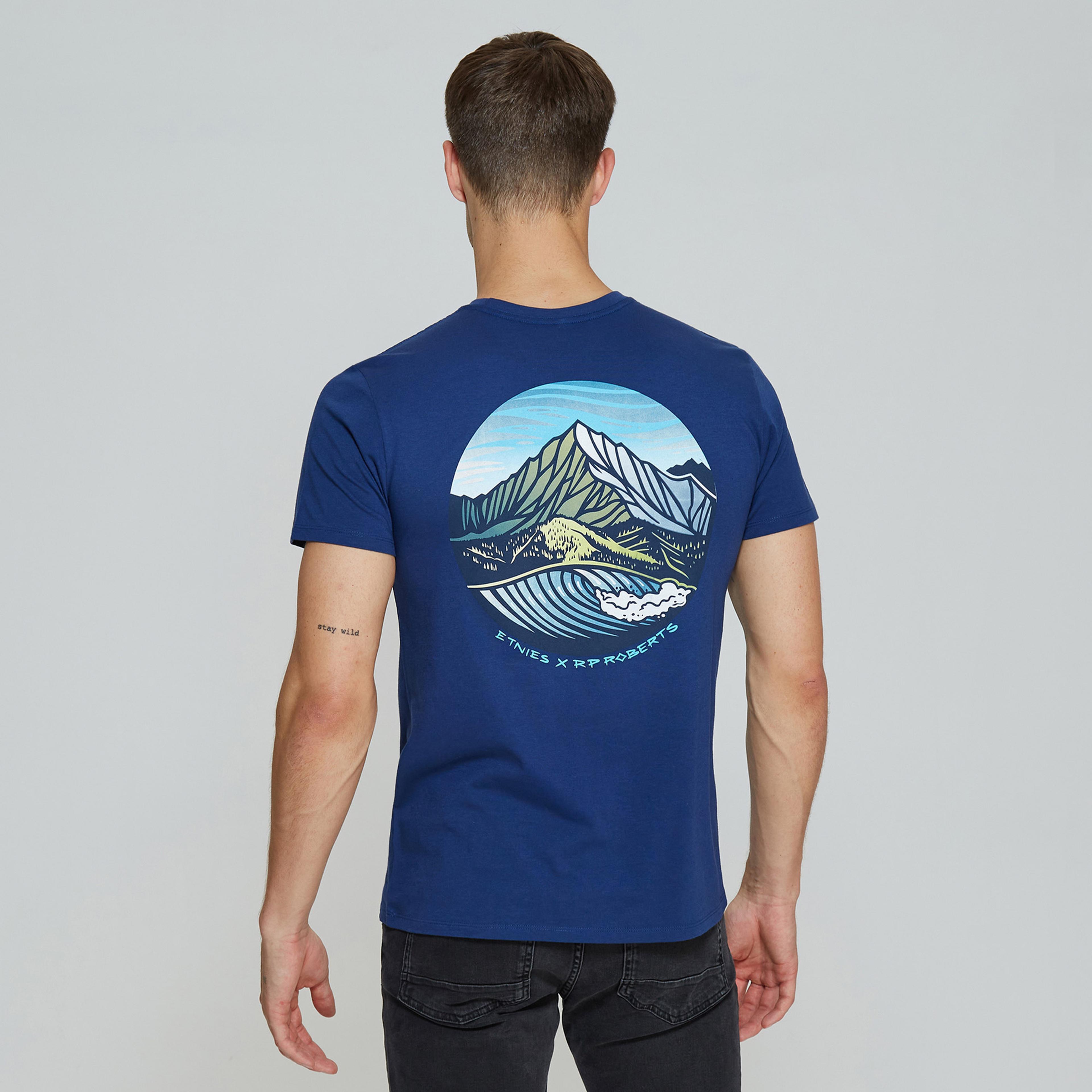 Etnies Rp Circular Wave Erkek Lacivert T-Shirt