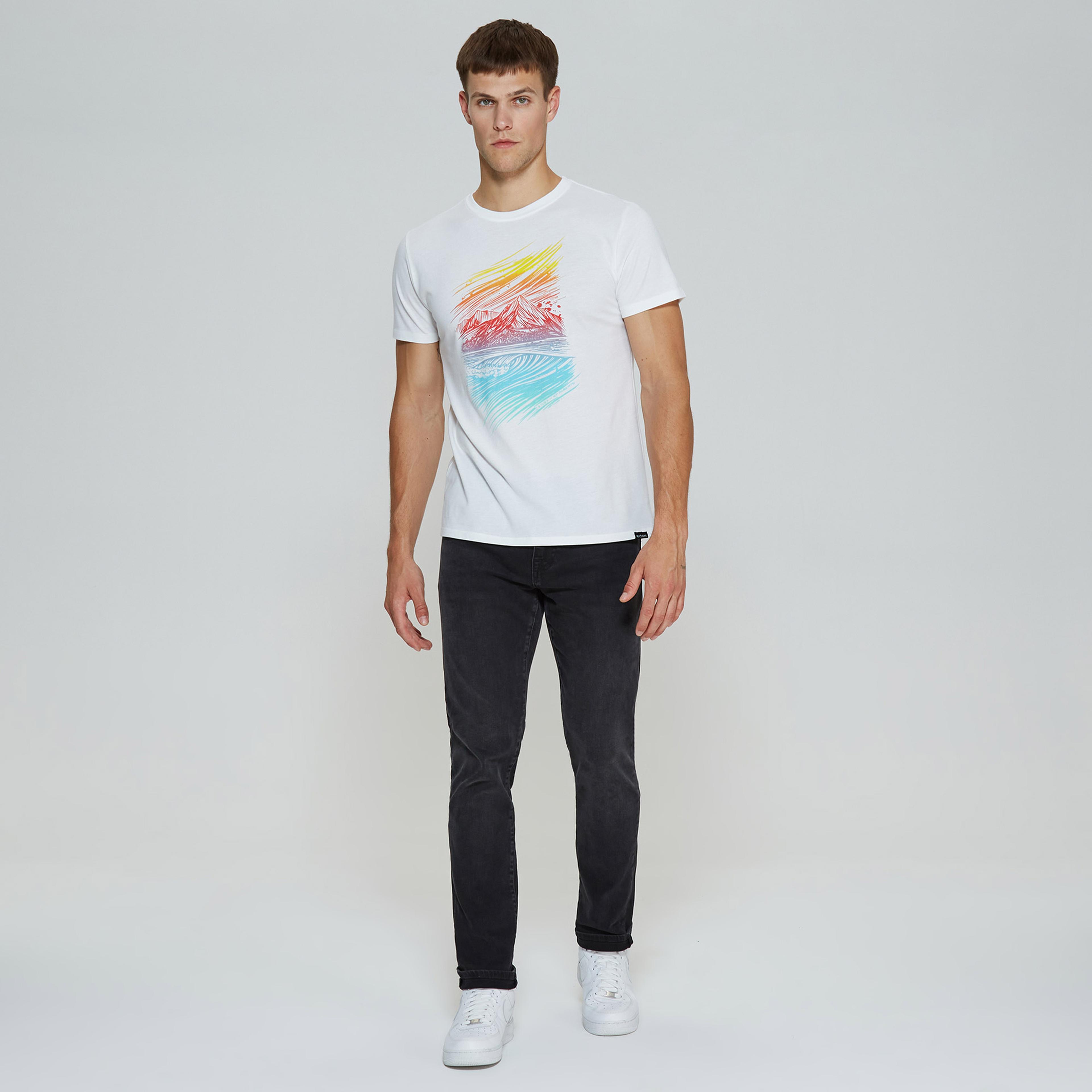 Etnies Rp Scenic Erkek Beyaz T-Shirt