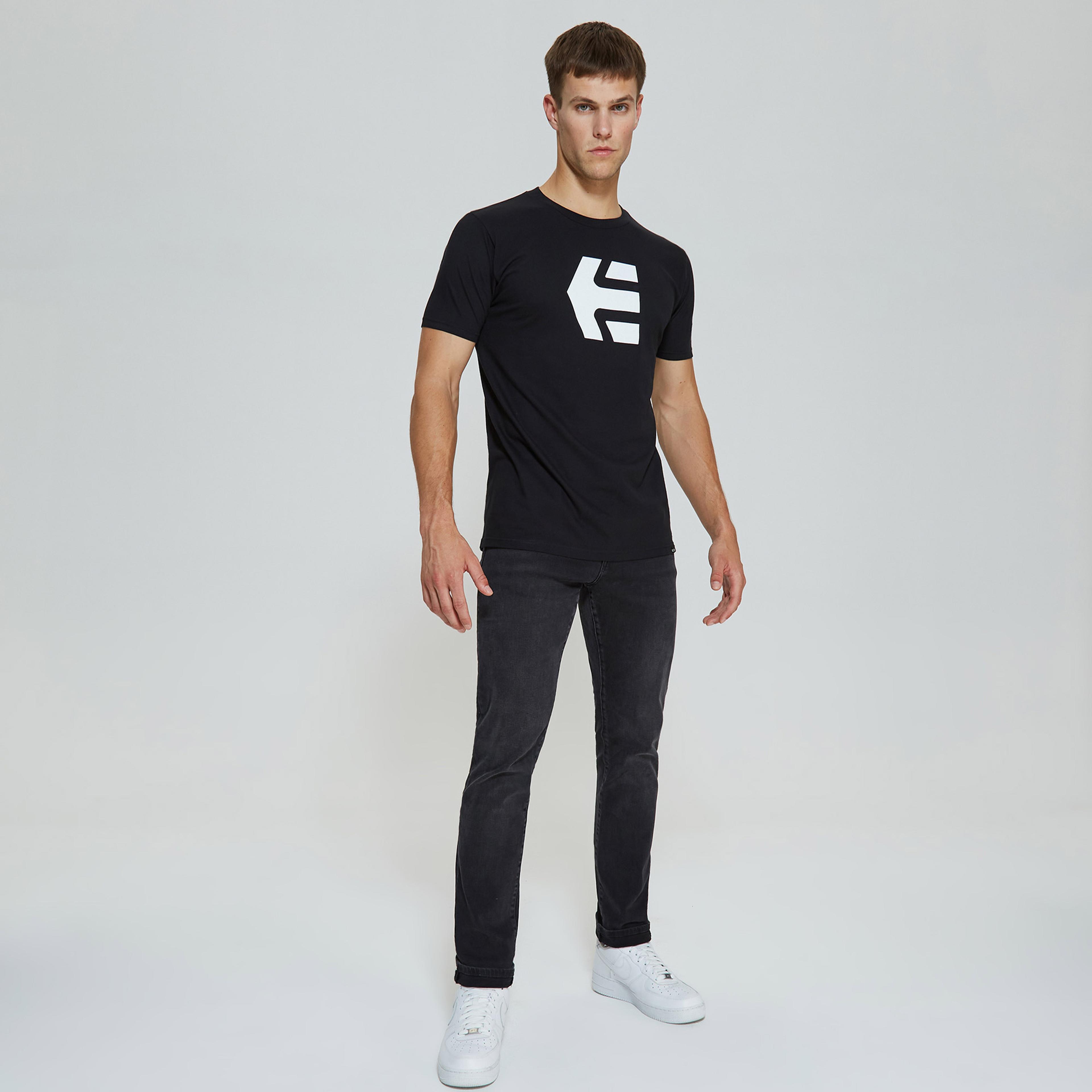 Etnies Icon Erkek Siyah T-Shirt