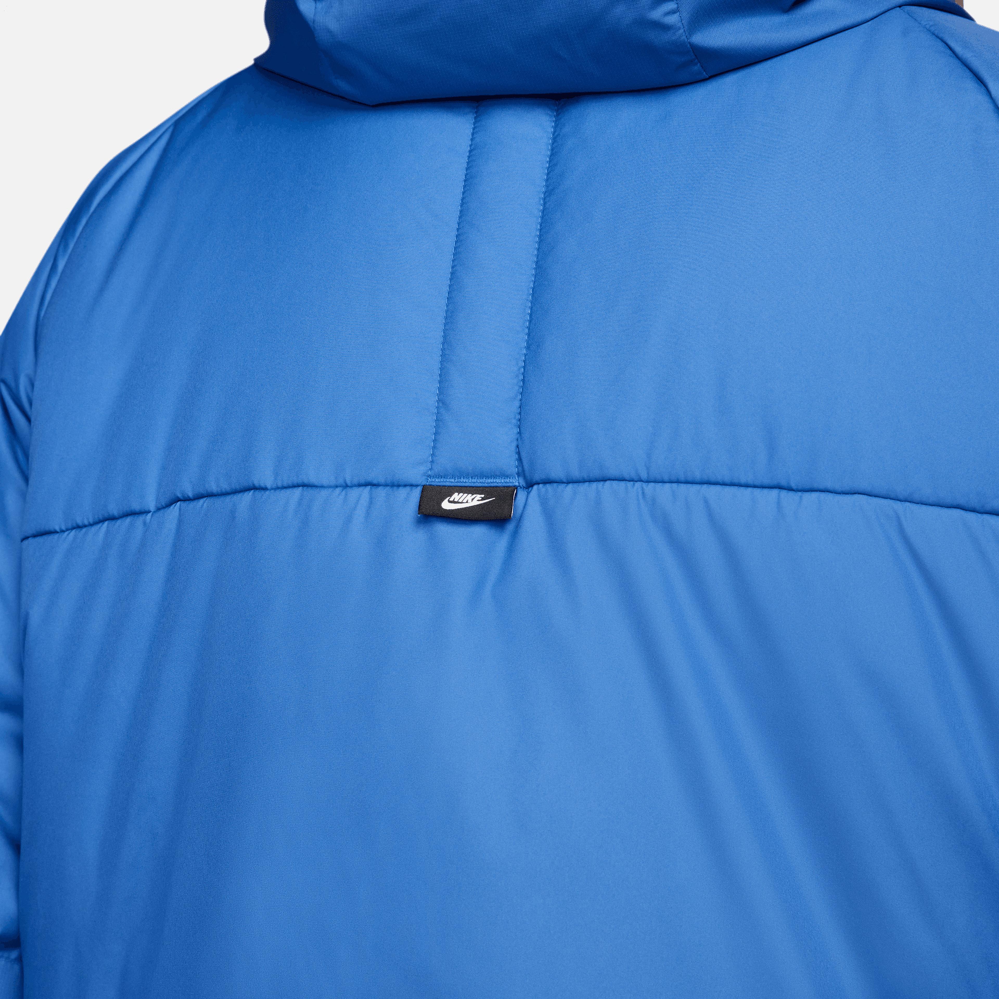 Nike Sportswear Therma-FIT Legacy Erkek Kapüşonlu Mavi Mont