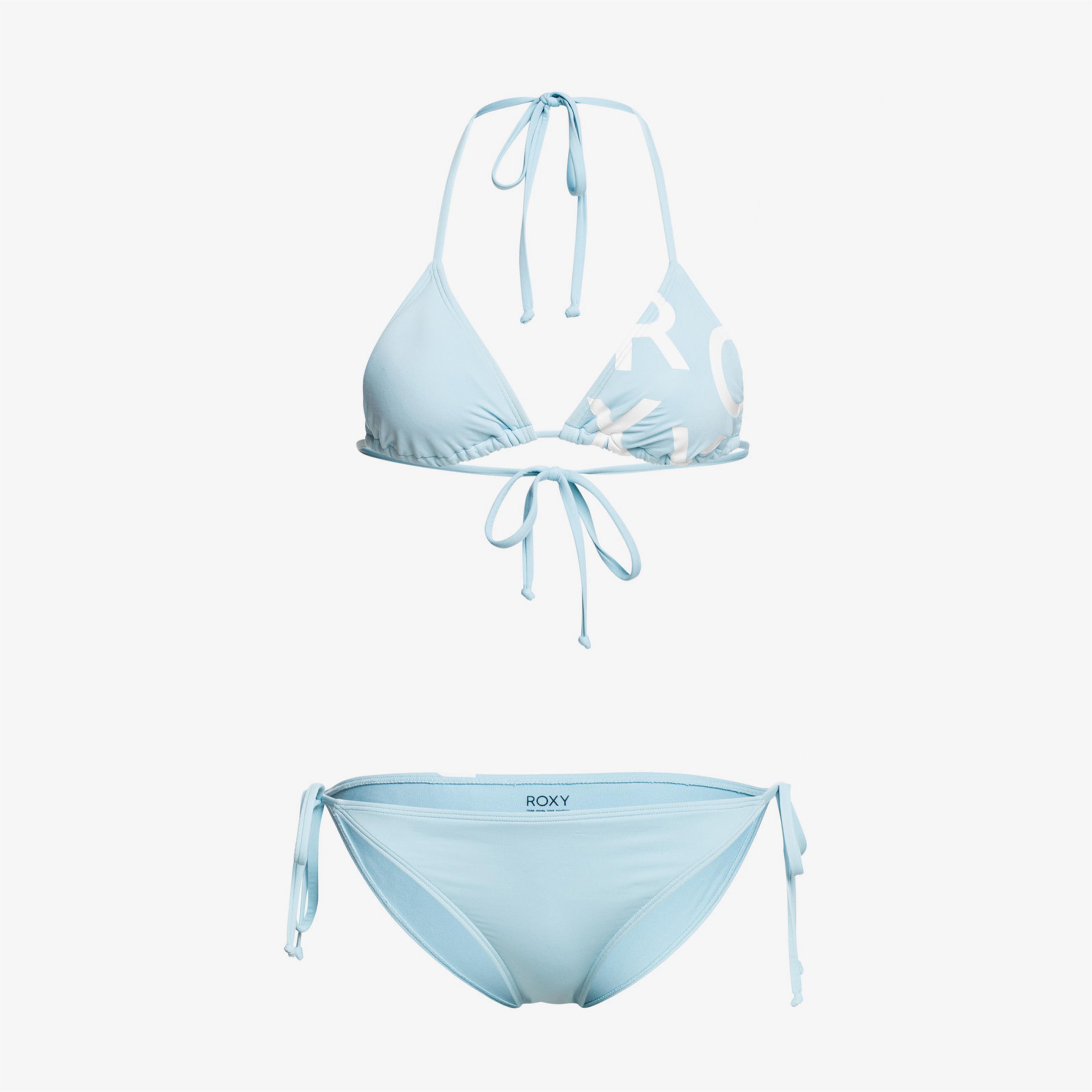 Roxy Sd Be Cl Tiki Tri Reg Ts Set Kadın Mavi Bikini