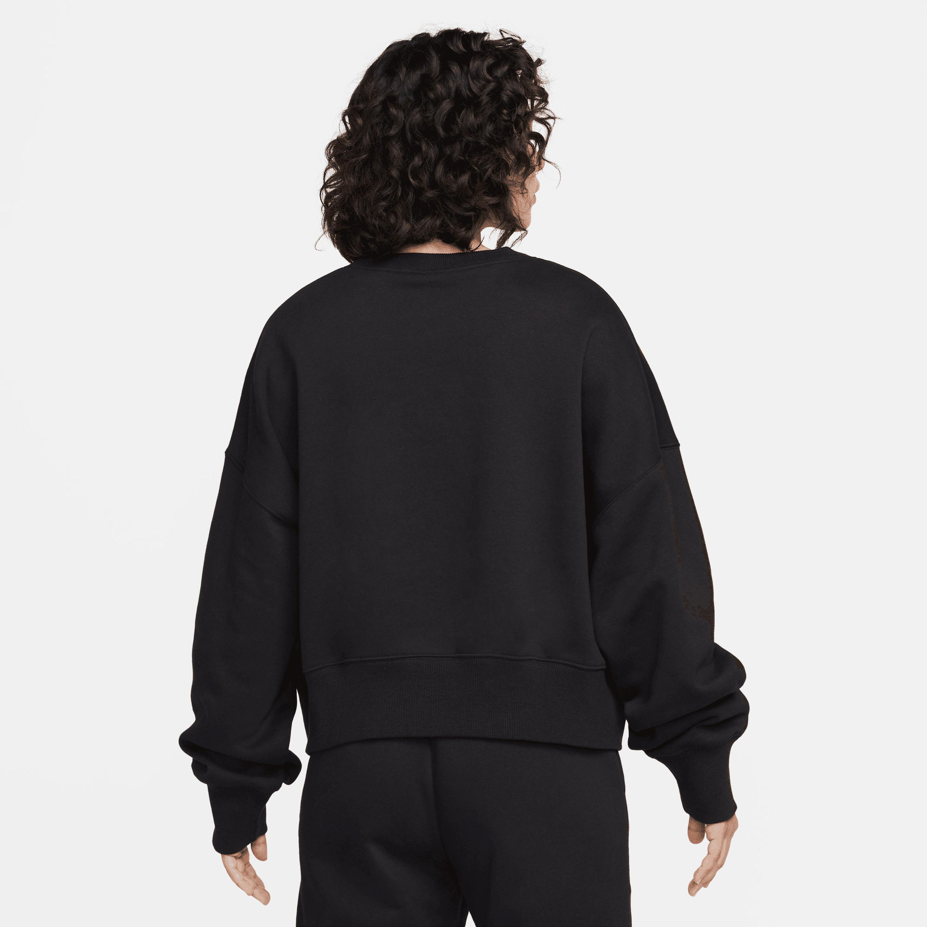 Nike Sportswear Phoenix Fleece Kadın Siyah Sweatshirt