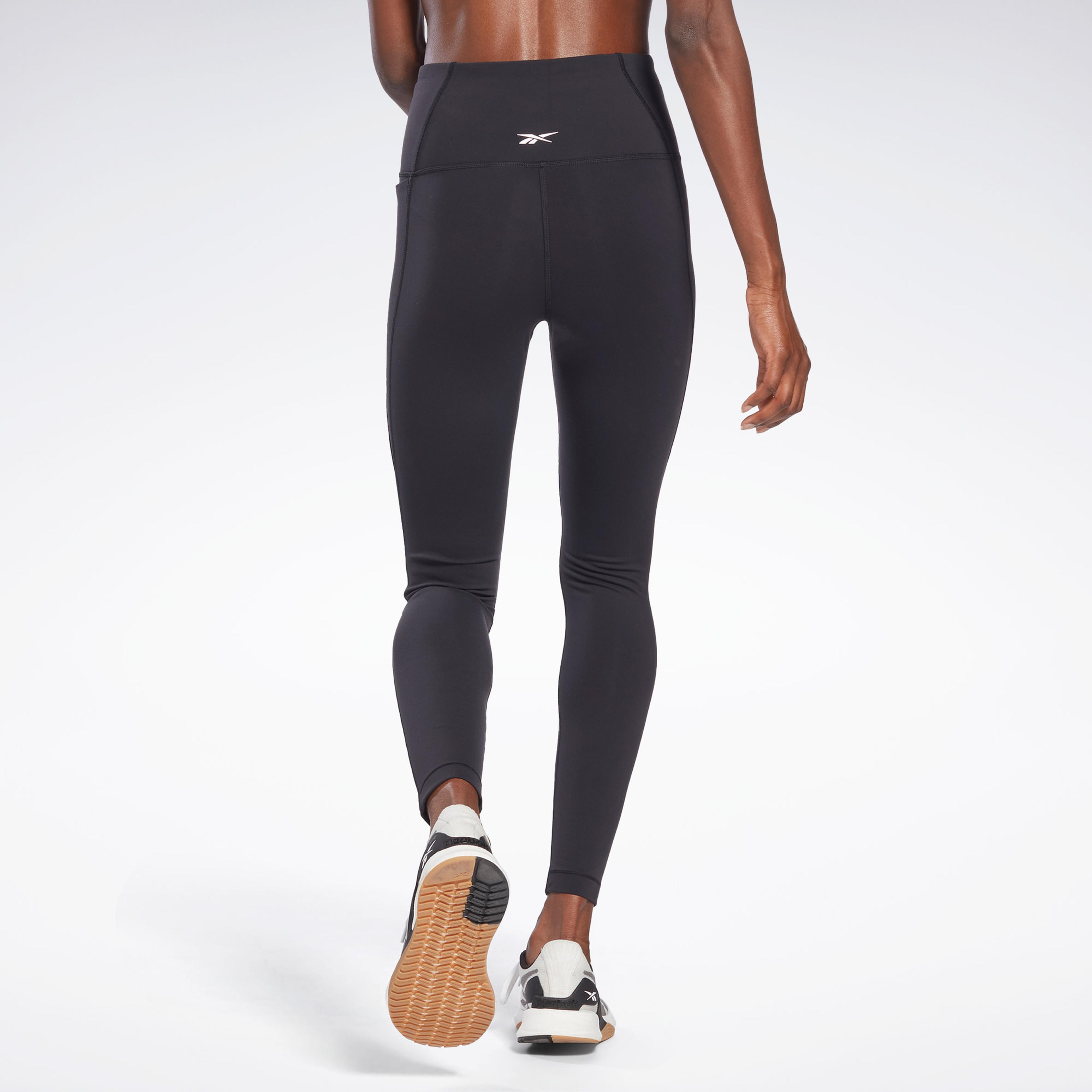 Reebok Yüksek Bel Lux Dar Kalıp Tight Kadın Siyah Tayt
