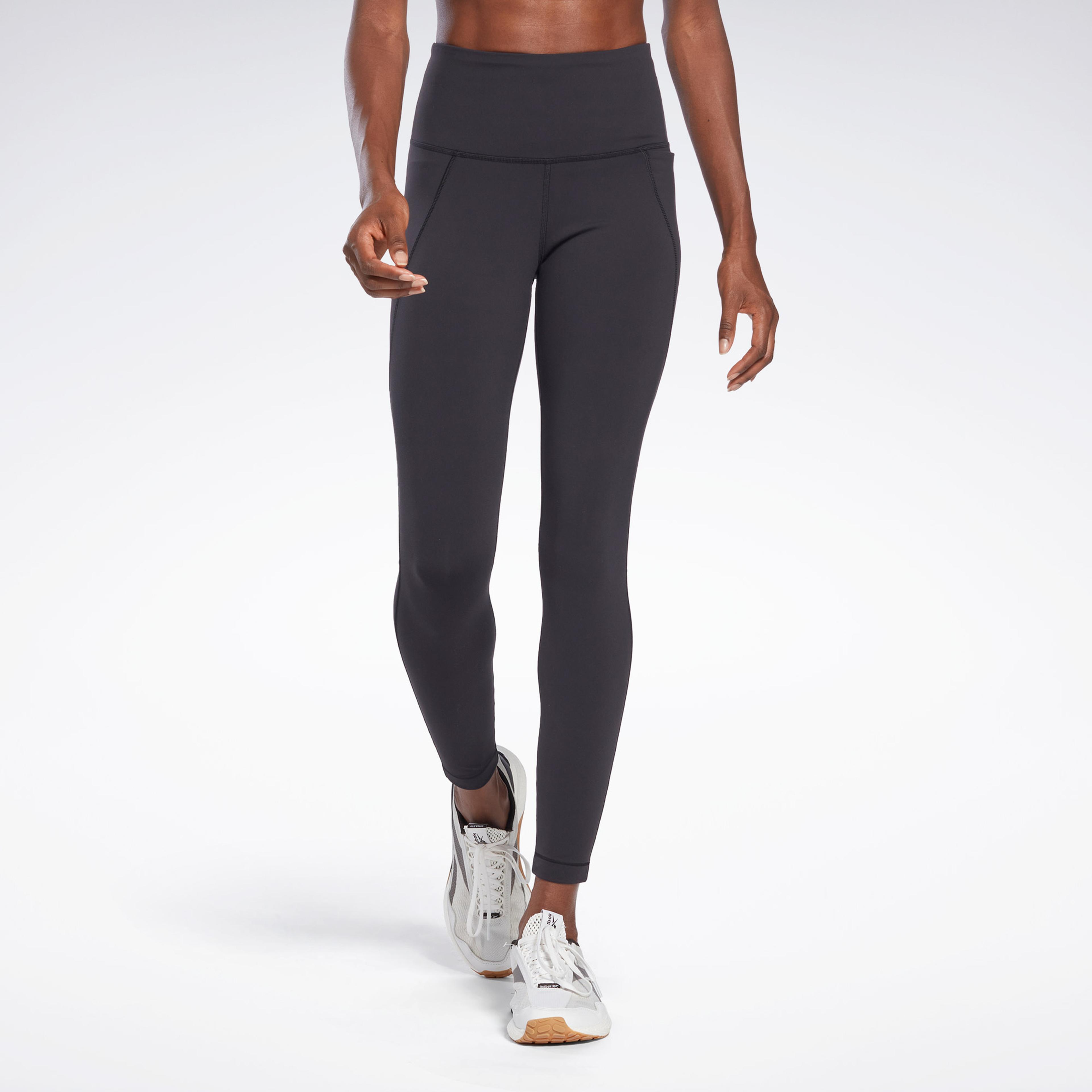 Reebok Yüksek Bel Lux Dar Kalıp Tight Kadın Siyah Tayt