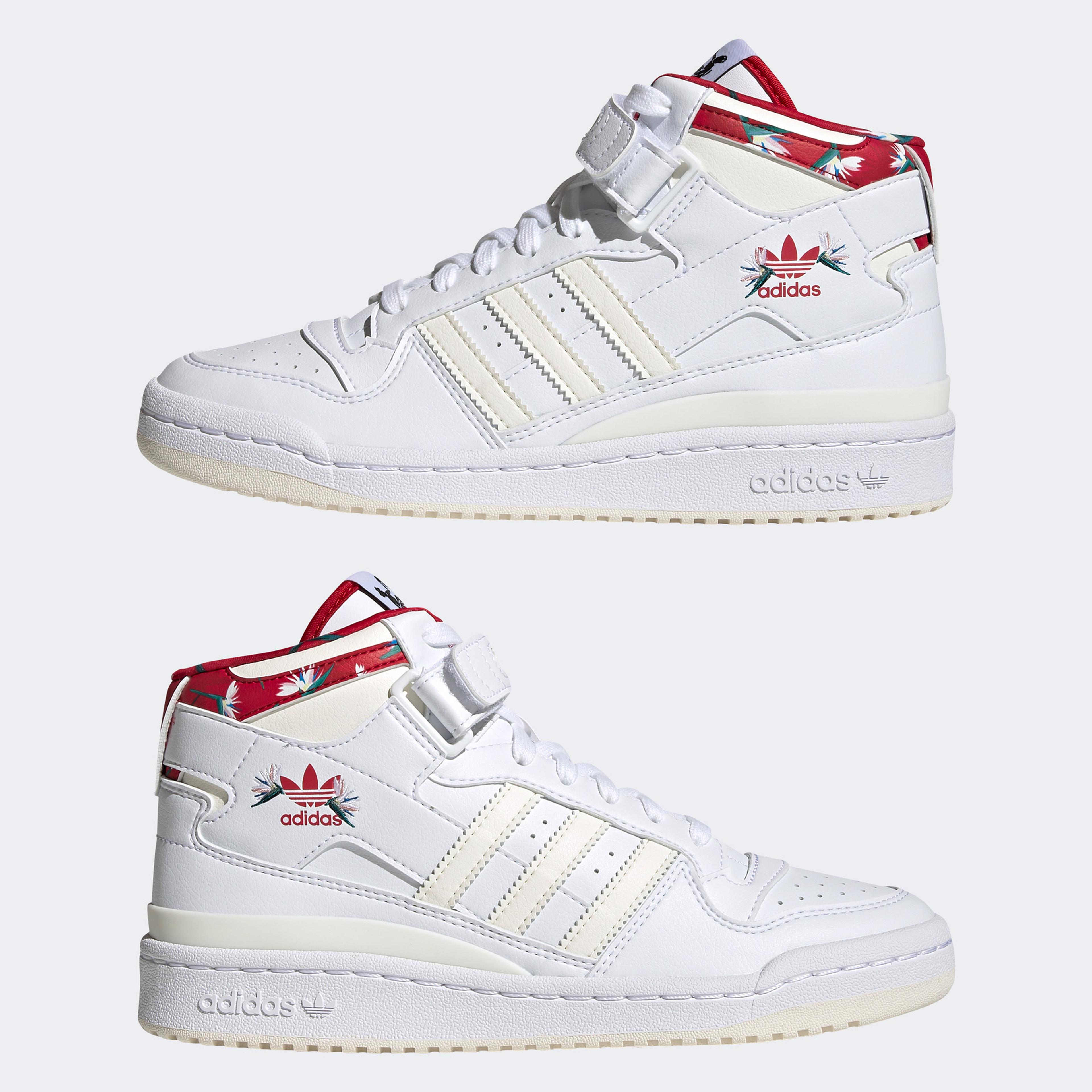 adidas Forum Mid Kadın Beyaz Spor Ayakkabı
