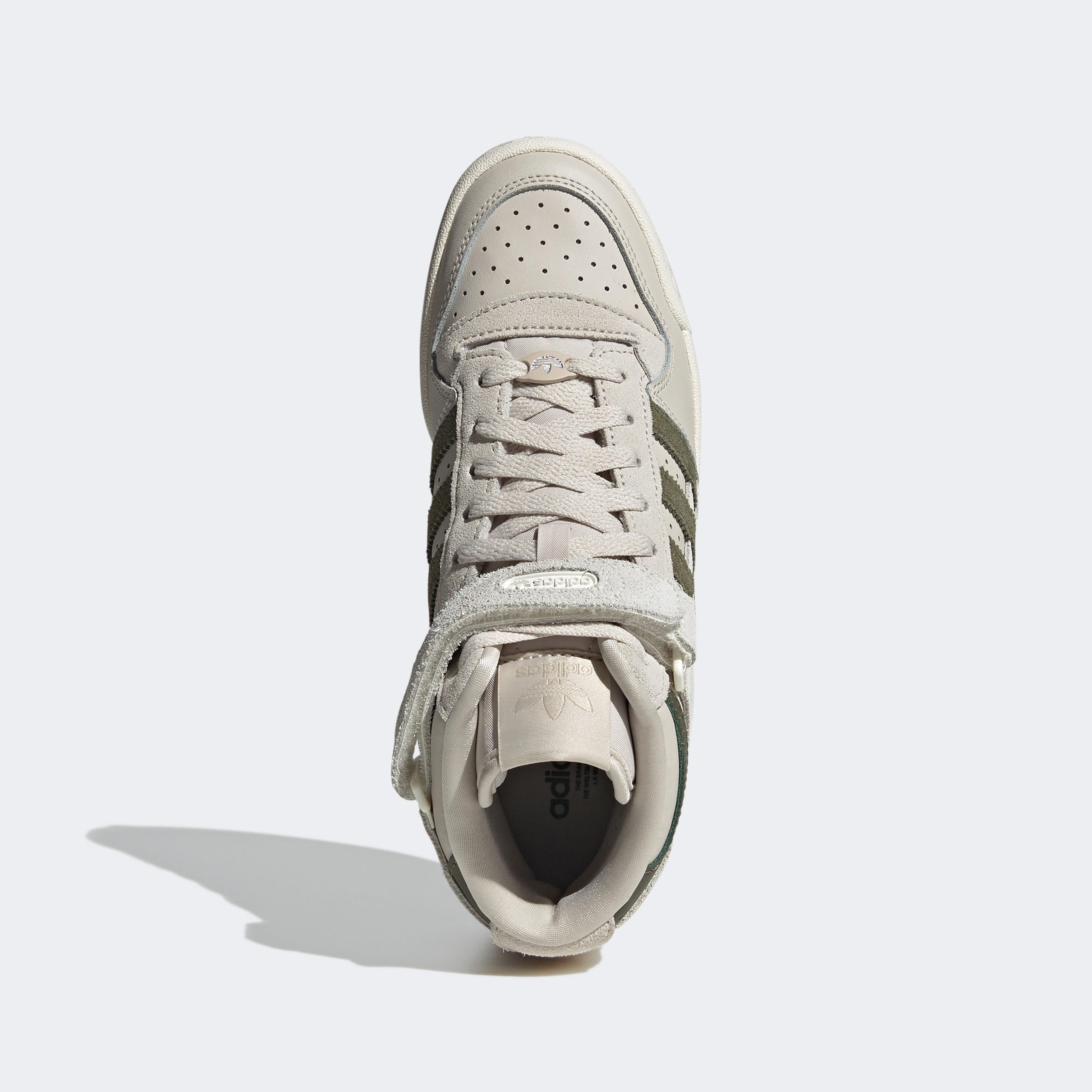 adidas Forum Mid Kadın Krem Rengi Spor Ayakkabı