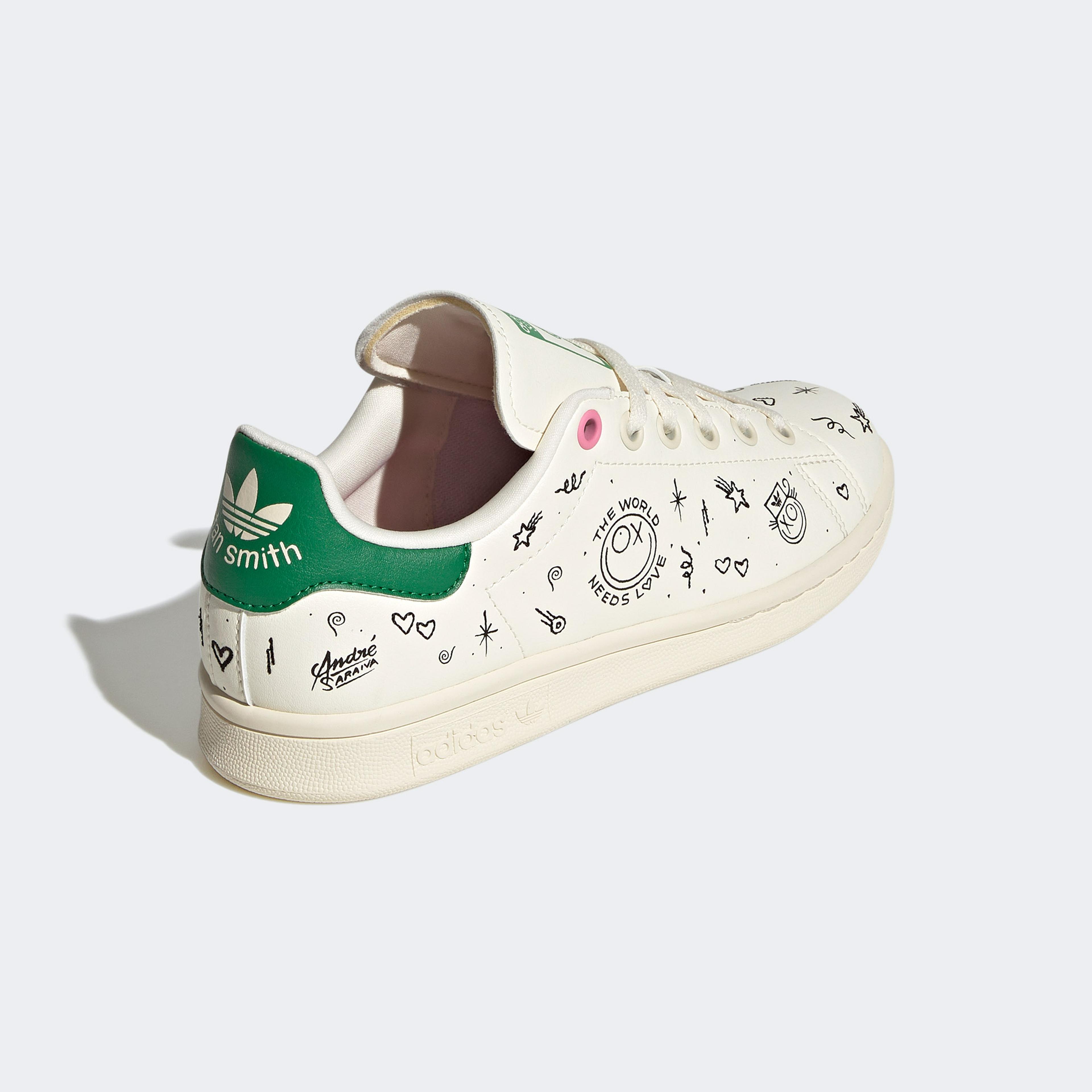 adidas Stan Smith x André Saraiva Unisex Krem Spor Ayakkabı