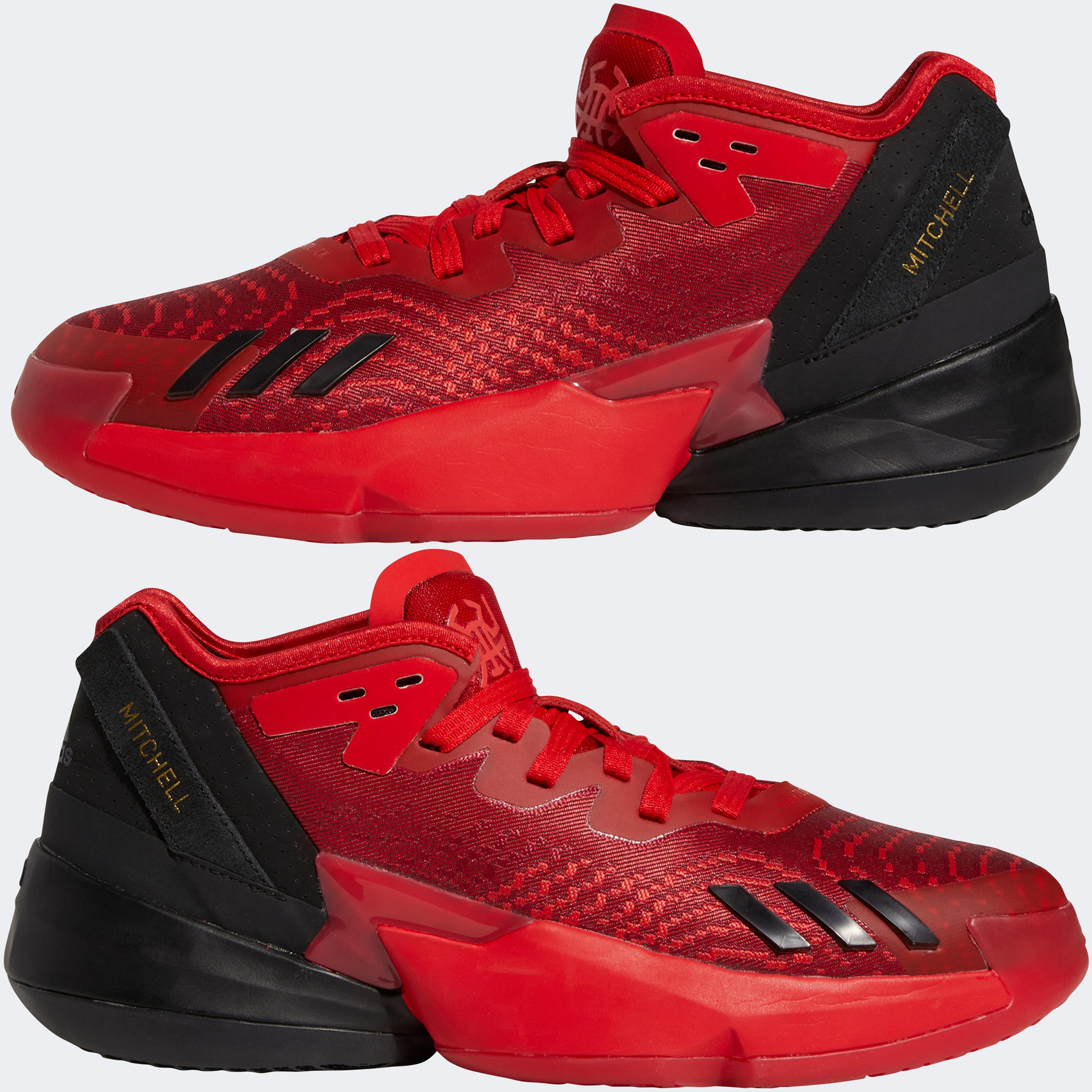 adidas D.O.N. Issue 4 Unisex Kırmızı Spor Ayakkabı
