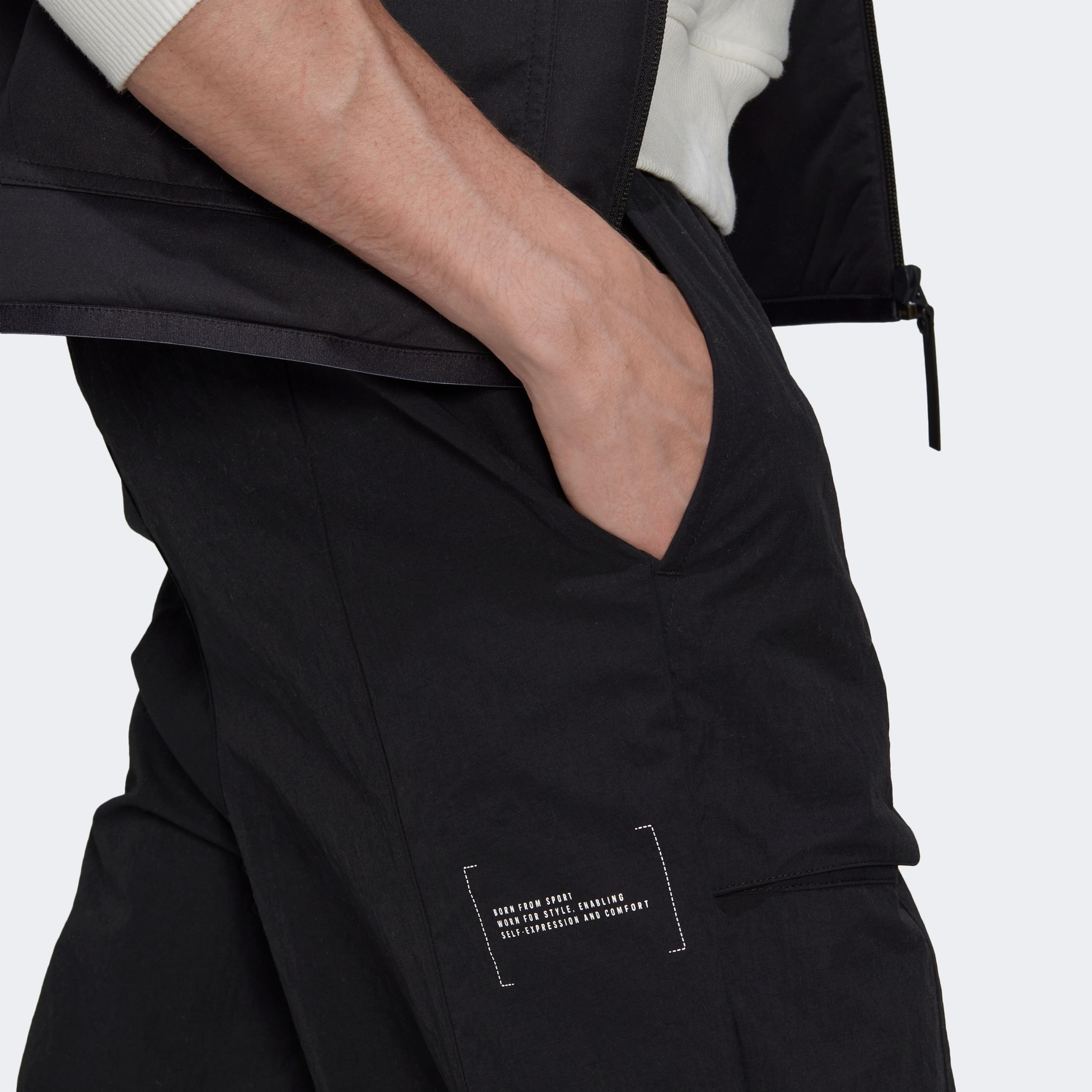 adidas Cargo Pt Erkek Siyah Eşofman Altı