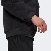 adidas Polar Fleece Full-Zip Hoodie Erkek Siyah Sweatshirt